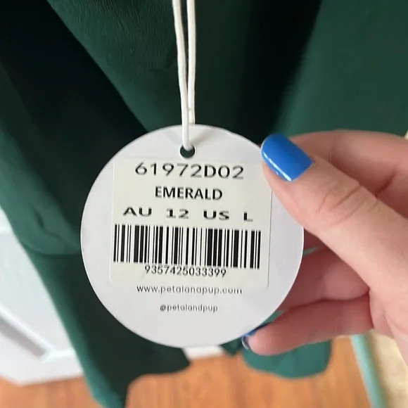 Petal & Pup AVANI DRESS - EMERALD - Picture 9 of 11